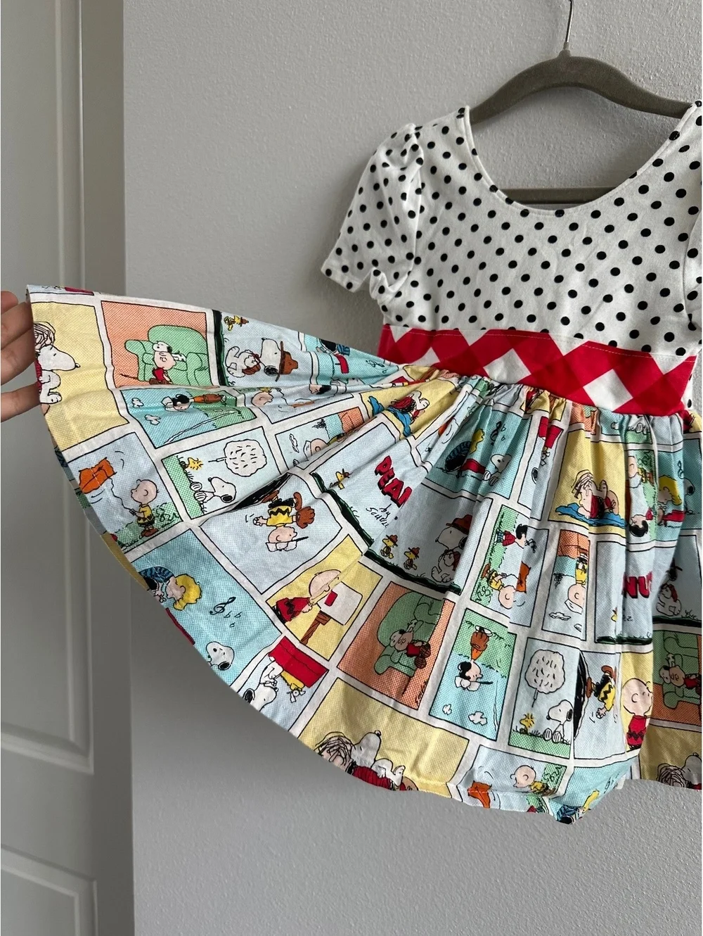 Miss Molly Mac designs Snoopy Peanuts Dress